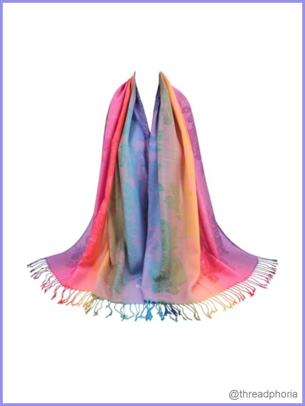 Polyester Pashmina Shawl Wrap for Women Evening Dresses Weddings